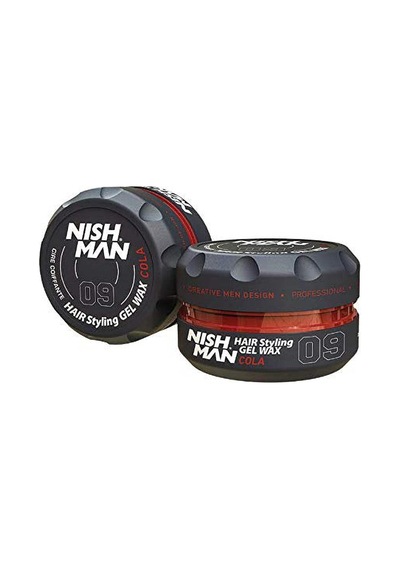 Nish Man 09 Hair Styling Gel Wax Cola 150 ML