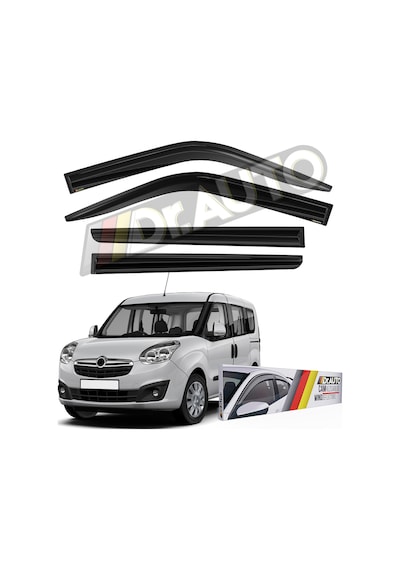 Opel Combo 2012-2018 Arası Cam Rüzgarlığı 4lü