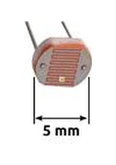 5Mm Ldr Işık Sensörü Foto Direnç ( 10 Adet )