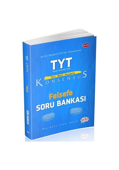 Tyt Felsefe Soru Bankası Konsensüs - Editör Yayınevi