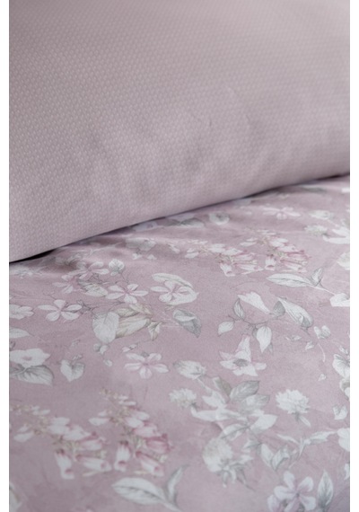 King Size Franny Rose Elegance Saten Nevresim Takımı Pembe