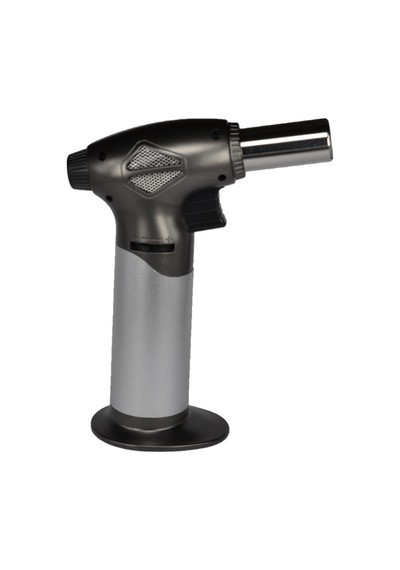 Butane Power Ayarlanabilir Torch Pürmüz Çakmak 2500 F Gümüş
