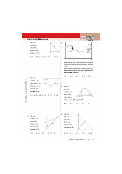 Adım Adım Matematik-Geometri Kitap Seti %100 Başarı