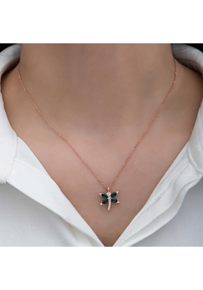 Casera's Gümüş Rose Yusufçuk Kadın Kolye Csr2185333 Gümüş