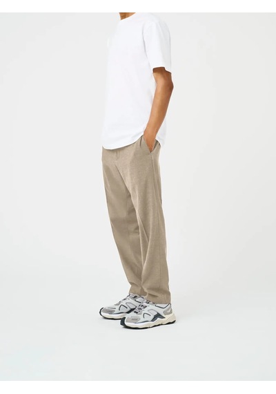 Only & Sons Erkek Chino Yandan Büzgülü Krem Pantolon - 22035160