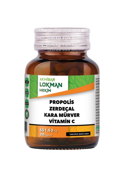 Propolis, Zerdeçal, Karamürver, Panax Ginseng - Multivitamin