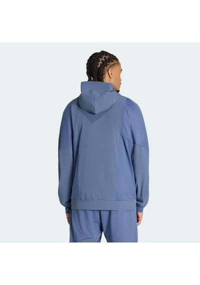 Adidas D4t Workout Erkek Mavi Ceket Ks6394