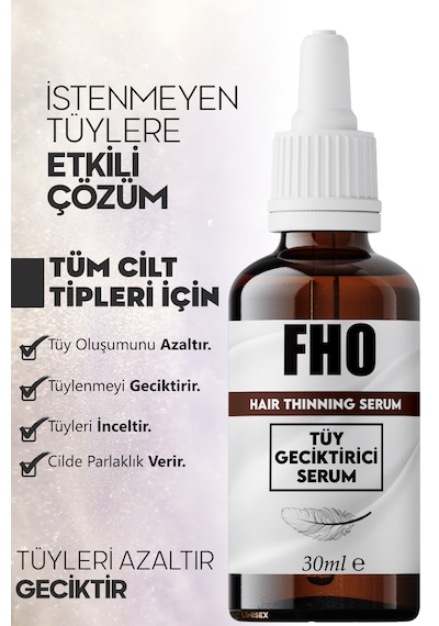 Fho Tüy Dökücü ve Nemlendirici Serum 30 ML