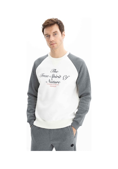 AR-MA Arma Erkek Regular Fit Baskı Yazılı Bisiklet Yaka Sweatshirt 001
