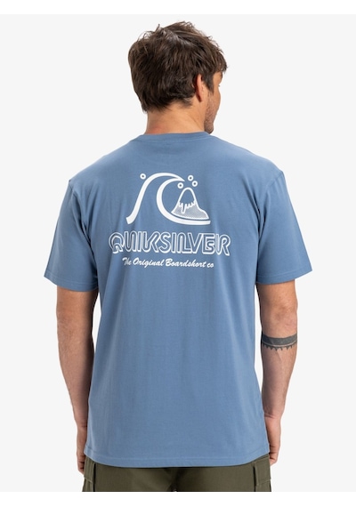 Quiksilver Evo Orıgınal Bs Ss Tee Erkek Tişört Eqyzt08039-qk.blq0 Mavi