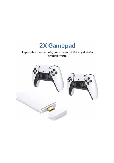 Retro Oyun Konsolu 4k Hdmı Çıkışlı 64 Gb Oyun Yüklü Çift Joystick 8-bit 16-bit Klasikler Aile Ve Çocuklar Için