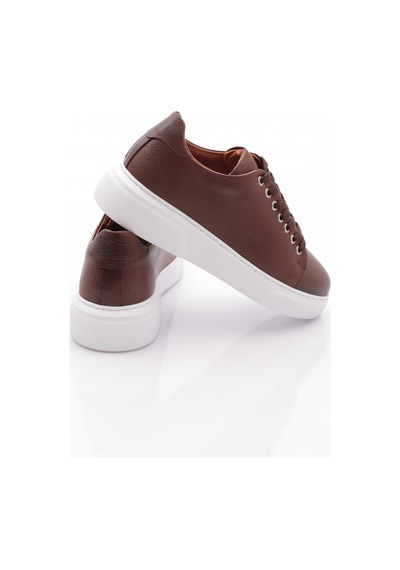 Dgn Paco Erkek Sneakers Ayakkabi Taba Floater Beyaz