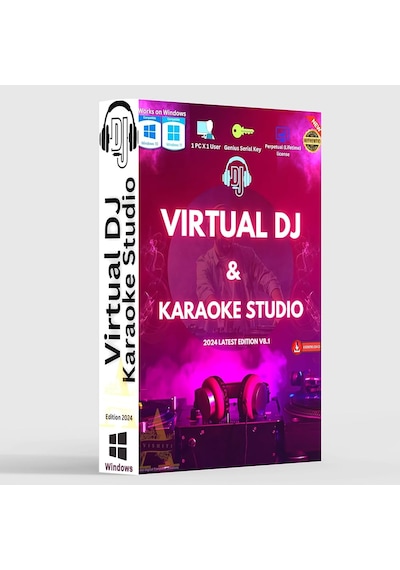 Virtual Dj & Karaoke Studio 8 Lisans