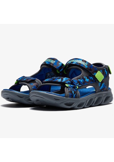 Skechers Hypno - Splash Kids Lights Sandals Cırtlı Işıklı Çocuk Sandalet Mavi