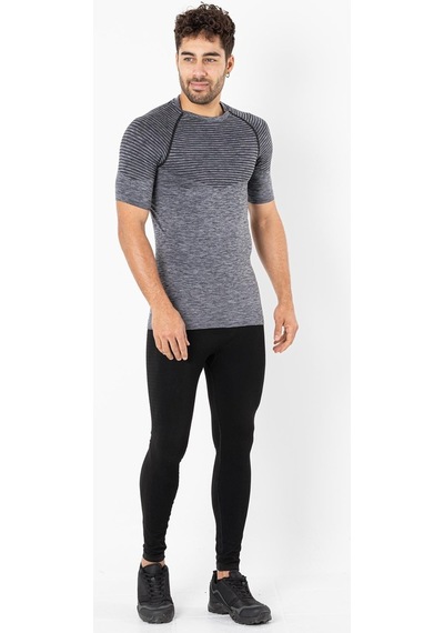 Miofit Erkek Active Melange Kısa Kollu Dikişsiz Spor Tişört