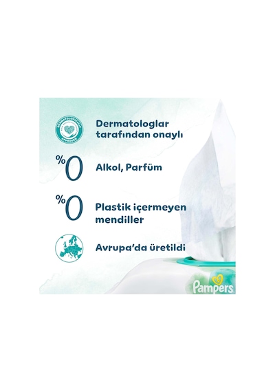Prima Islak Havlu Mendil Aqua Pure 48 Yaprak Paket Tekli