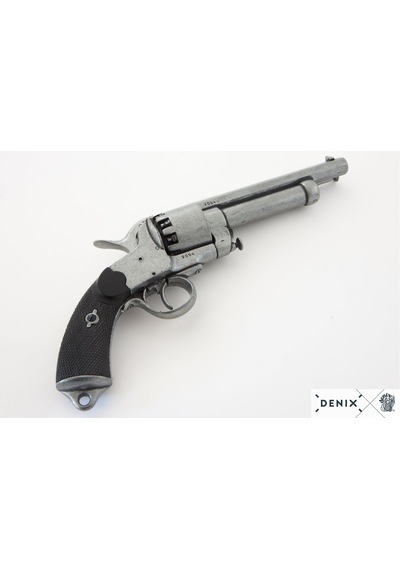 Denix Confederate Lemat Revolver 1855 Usa Koleksiyon Obje 37cm