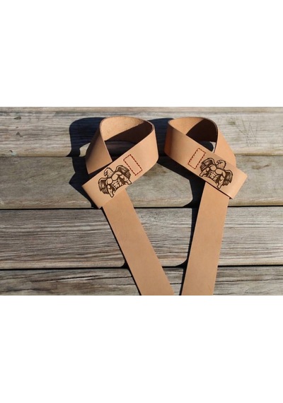 Kişileştirilebilir Hakiki Deri Liftingstrap Fitness Ağırlık Kayışı