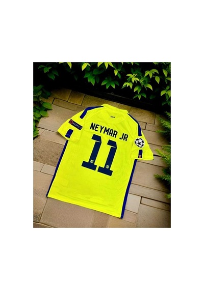 F.c Barcelona 2014/15 Neymar Jr Alternatif Forması Neon Yeşil