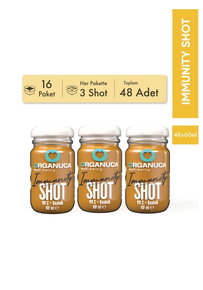 Avantajlı 16 Paket 3 Lü Immunıty Shot 60 Ml- 48 Adet