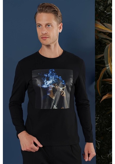 Efor Ts 861 Siyah Spor T-shirt Siyah
