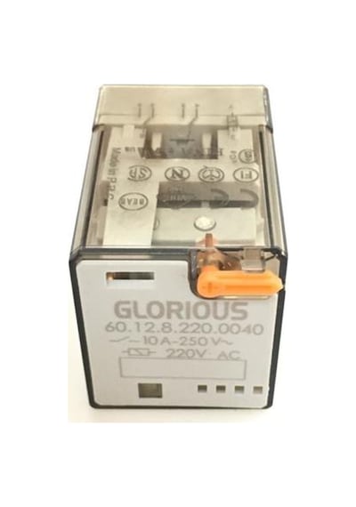 60.12 220 Ac Röle 2 Kontaklı 8 Pin