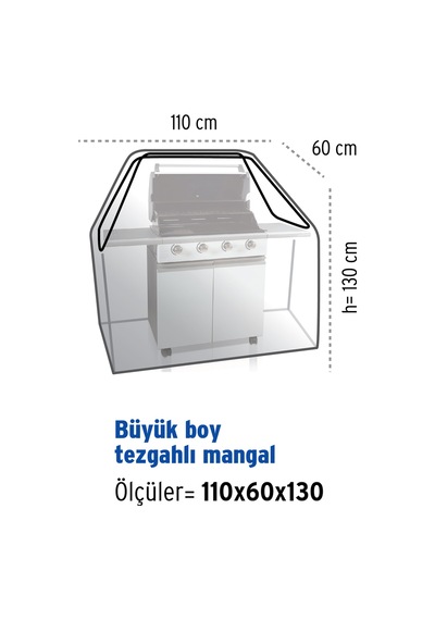 Homaks Koruma Örtüsü Tezgahlı Mangallar Için