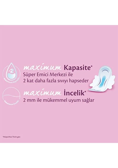 Molped Ultra Hijyenik Ped Anatomik Gece Süper Ekonomik 16 X 2 Ad PKT.MOLPED.018