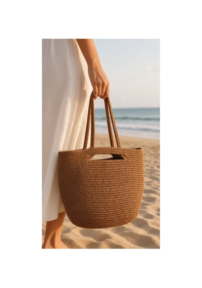 Nakkaş Home Collection Jüt Çanta Kadın Hasır Çanta, Plaj Çantası, Omuz Ve Günlük Kullanım Çantası-kahverengi-32x32 Cm Nakkaş Home Collection Jüt Çanta Kadın Hasır Çanta, Plaj Çantası, Omuz Ve Günlük Kullanım Çantası-kahverengi-32x32 Cm