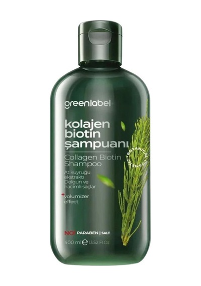 Greenlabel Biotin & Kolajen At Kuyruğu Şampuanı 400 ML