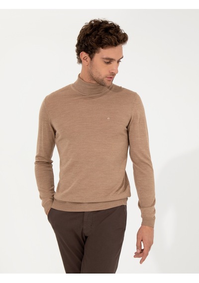 Cacharel Erkek Camel Kazak /triko 50257269-vr015 Kahverengi Cacharel Erkek Camel Kazak /triko 50257269-vr015 Kahverengi