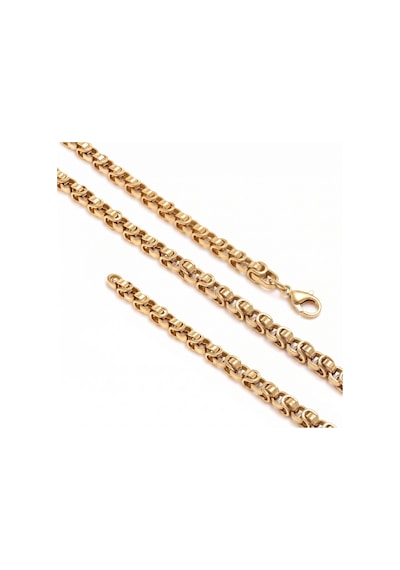 Moncuk Design Marin Zincir Erkek Çelik Kolye 5 Mm 55 Cm Gold 3351eck010 Sarı