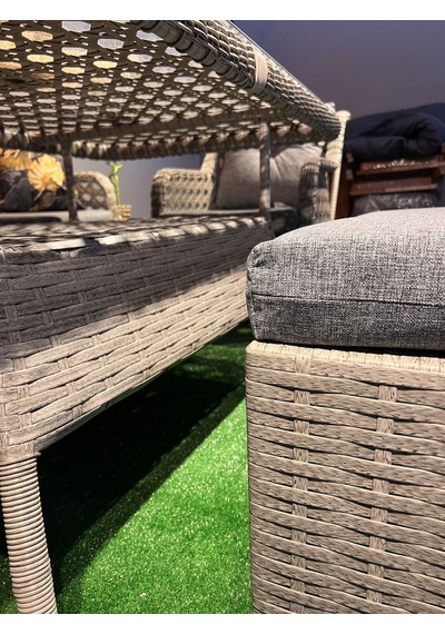 Depodunya Lumar Rattan Bahçe Mobilyası Bahçe Takımı Oturma Grubu 3'lü - 7 Kişilik Bahçe Takımı Cappuccino Depodunya Lumar Rattan Bahçe Mobilyası Bahçe Takımı Oturma Grubu 3'lü - 7 Kişilik Bahçe Takımı Cappuccino