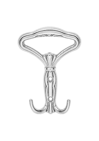 Klasi K Portmanto Askısı, Metal Vestiyer Askısı, 40 Gr, Dolap Ve Duvar Askılığı, Krom Vidalı