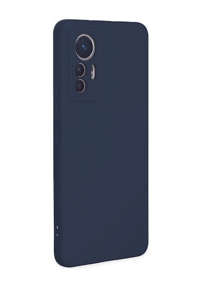 Mi 12 Lite Kılıf Nano İçi Kadife Silikon - Lacivert Bz8683140451028