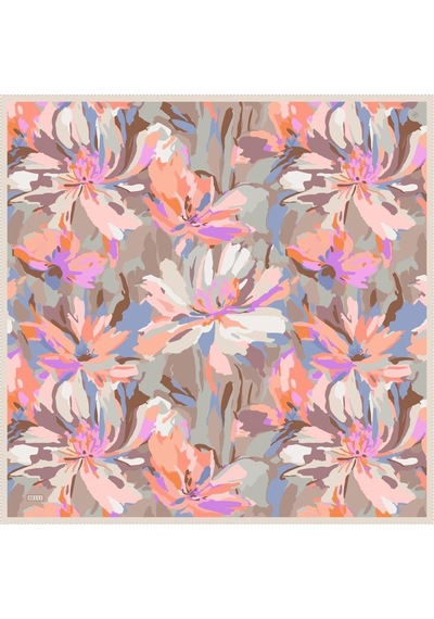 Belli İpek Eşarp - 4315-33 Pudra Pembe Twill