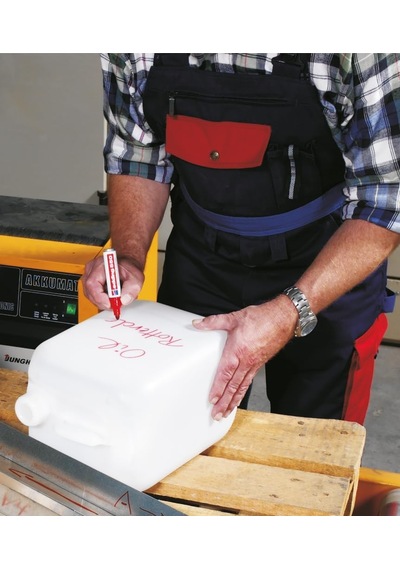 550 Permanent Markör - Mavi - 1 Kalem - 3-4 Mm Yuvarlak Uçlu Çok Renkli