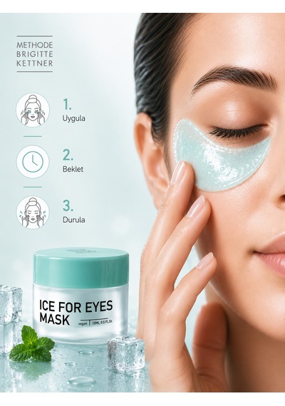 Methode Brigitte Kettner Ice For Eyes Mask 15 Ml Soğutucu, Ferahlatıcı Ve Canlandırıcı Göz Çevresi Maskesi