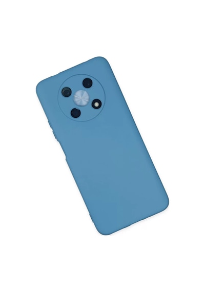 Newface Huawei Nova Y90 Kılıf Nano İçi Kadife Silikon - Mavi