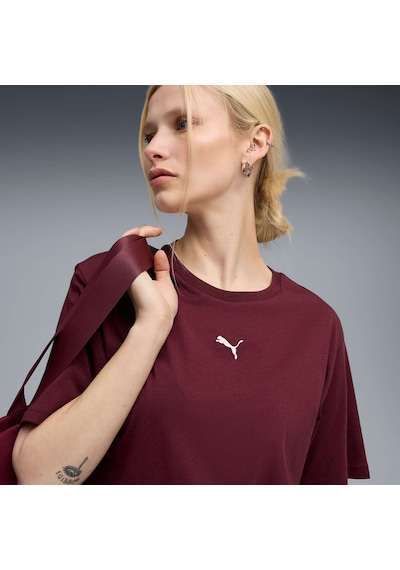 Puma Ess Kadın Geniş Kesim Tişört 684971 96 Kırmızı
