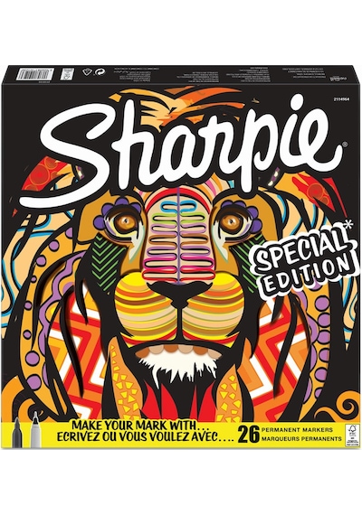 Sharpie Fine Permanent Markör 26 Lı Aslan 2110123 Çok Renkli
