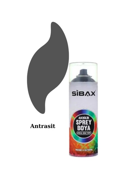 Sibax Akrilik Sprey Boya 400 Ml Parlak Renkli Hızlı Kuruyan Boya Metal, Ahşap, Cam, Plastik, D