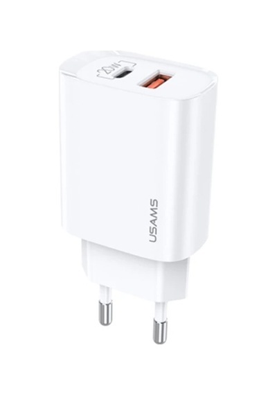 Usams iPhone Uyumlu 20w Qc3.0 + Pd3.0 Hızlı Şarj Başlık Us-cc121 T35- 5775