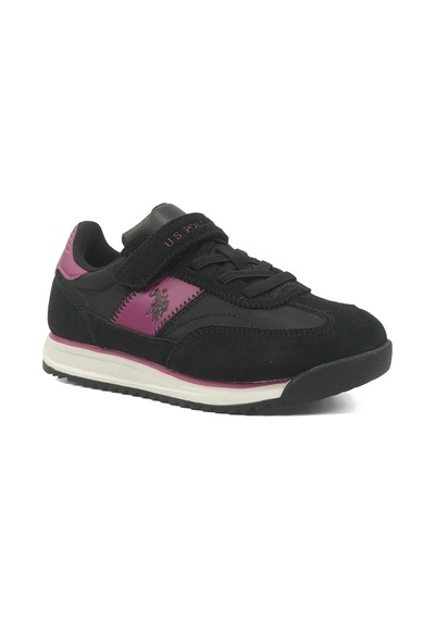 Uspoloassn U.s. Polo Assn. Lande Jr Siyah Kız Çocuk Sneaker Çok Renkli-fusya