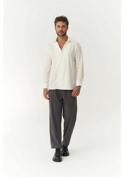 Mai Collection Mai Studios Co. Conroy Erkek Beyaz Gömlek Beyaz Mai Collection Mai Studios Co. Conroy Erkek Beyaz Gömlek Beyaz