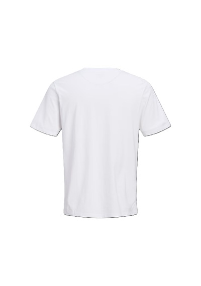 Jack & Jones Jack&jones Jormontauk Front Tee Ss Crew Neck Erkek T-shirt 12297890 Beyaz