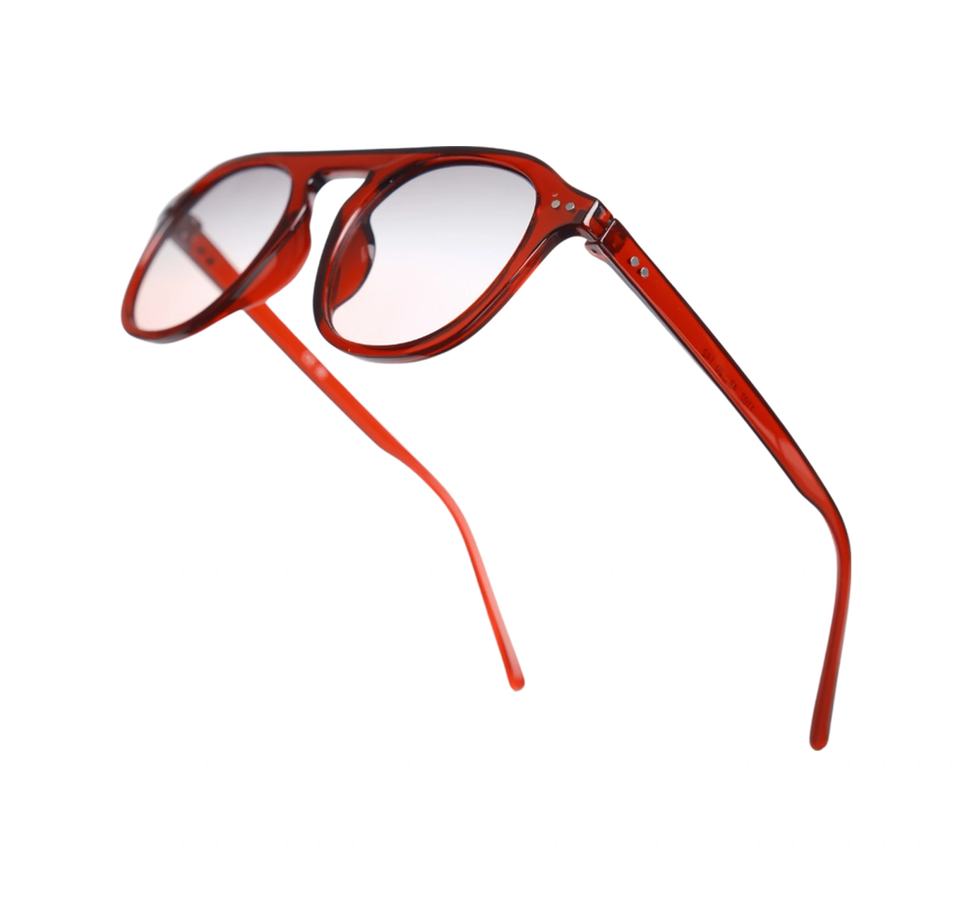 Royal Eyewear Re1107 Kırmızı Güneş Gözlüğü Siyah - Mavi