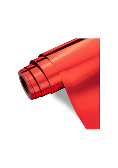 Rulo Metalize Kırmızı 70 Cm X100 Mt