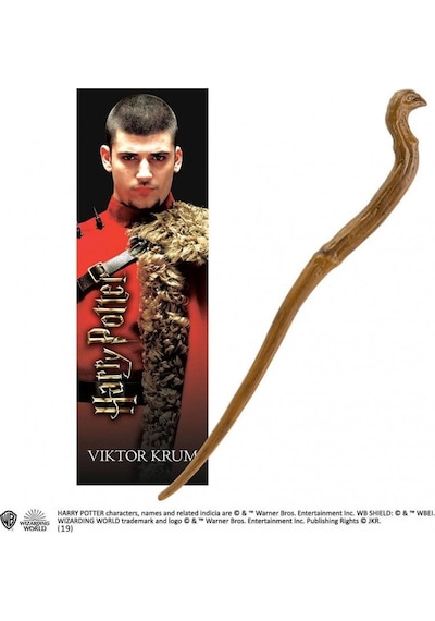 Noble Collection Harry Potter Wand Of Viktor Krum Pvc Asa