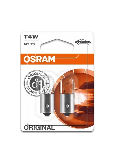 Osram Yardimci Lamba Motosiklete Uygun T4w 12v 4w 35lm 3893-2bl
